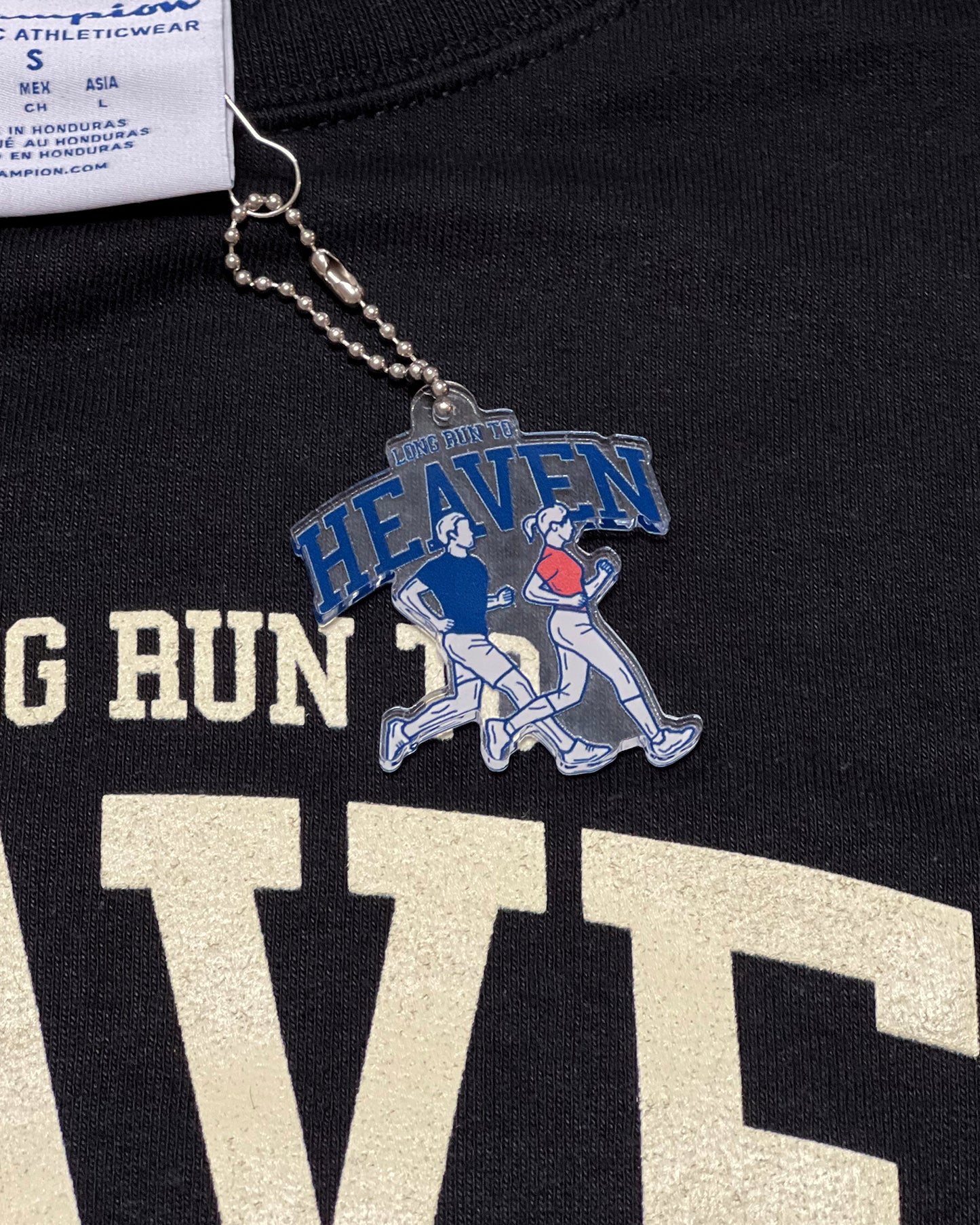 Long Run To Heaven Crewneck (Black)