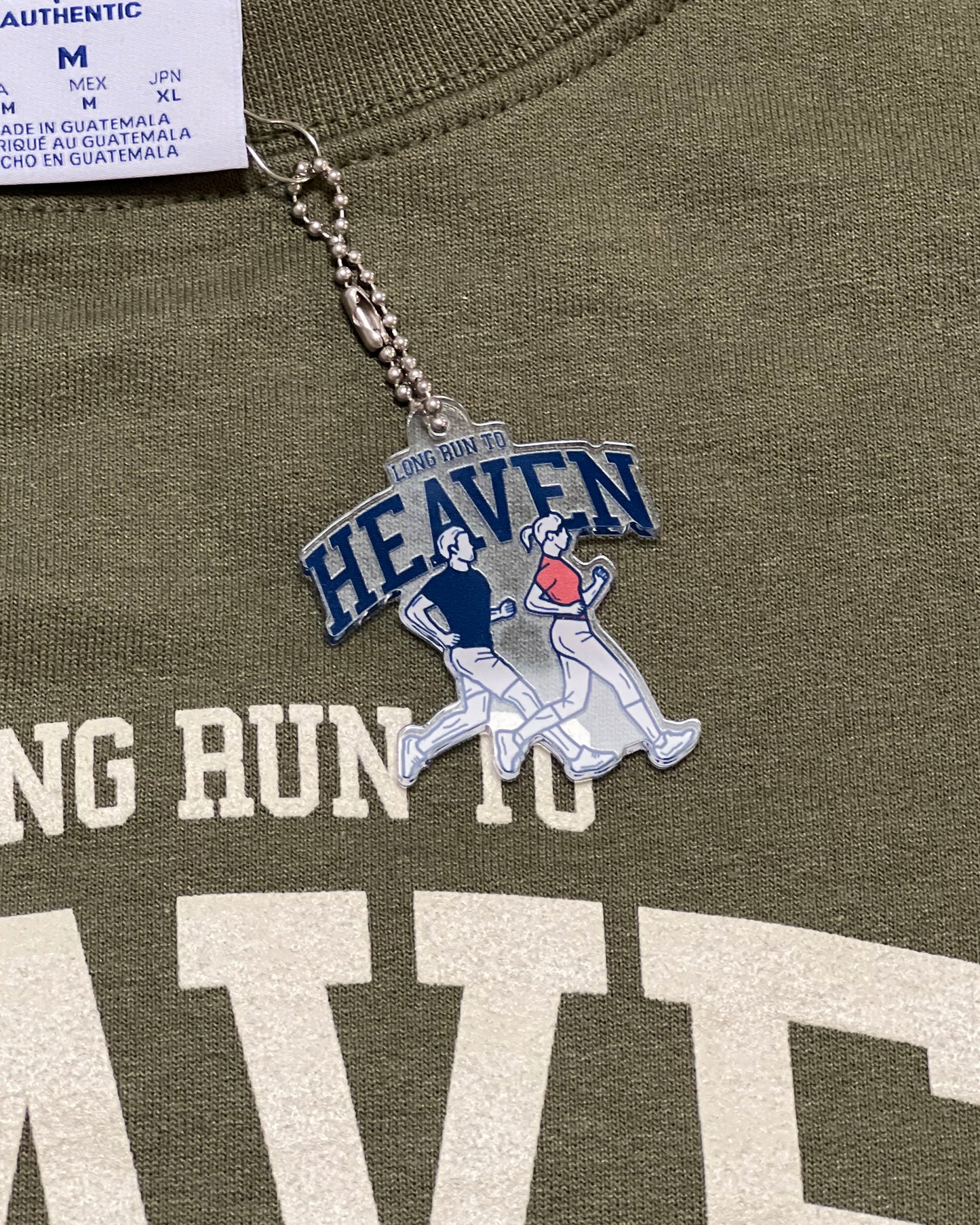 Long Run To Heaven Crewneck (Olive)