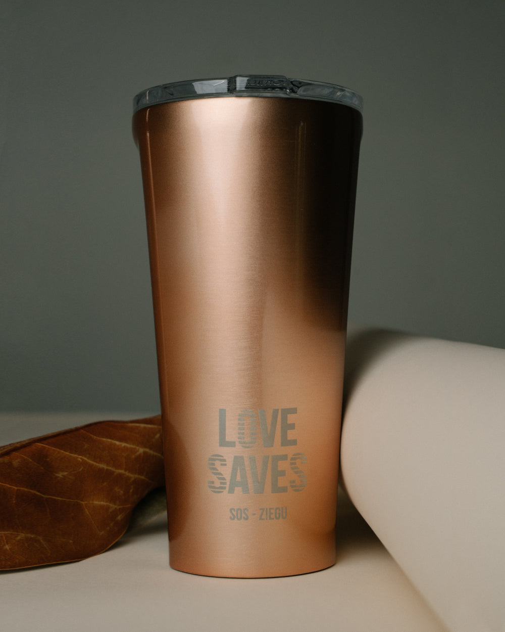 SOS Love Saves Tumbler 16OZ Water Bottle