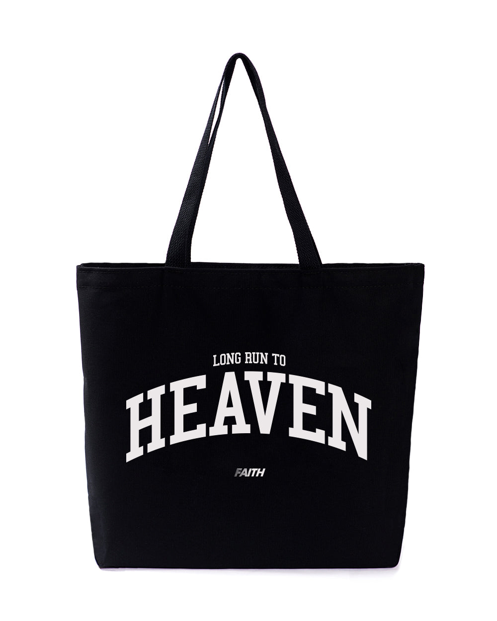 Long Run To Heaven Tote Bag (Black)